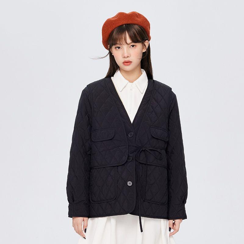 mid-length women's winter coat, view 4 - MRSLM