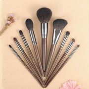 9-piece makeup brush set, view 3 - MRSLM