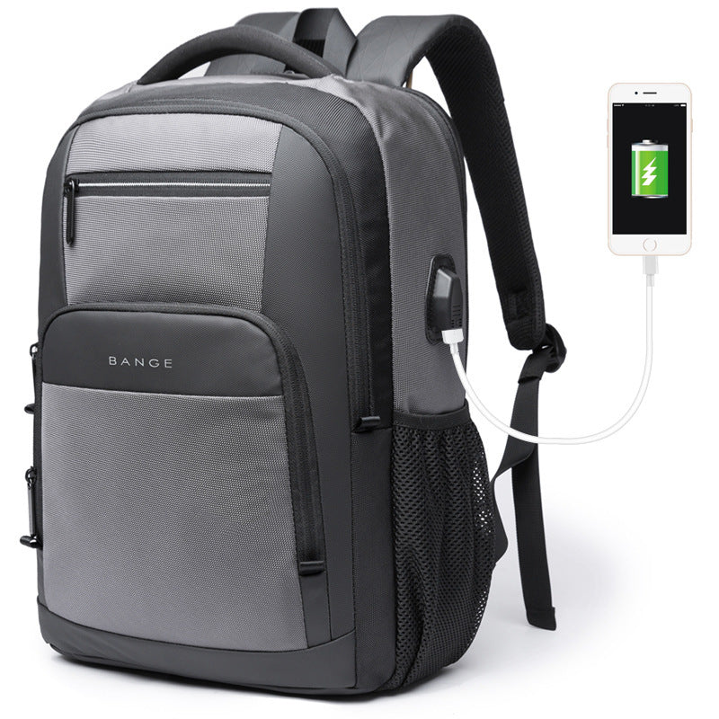 student waterproof computer backpack, view 7 - MRSLM