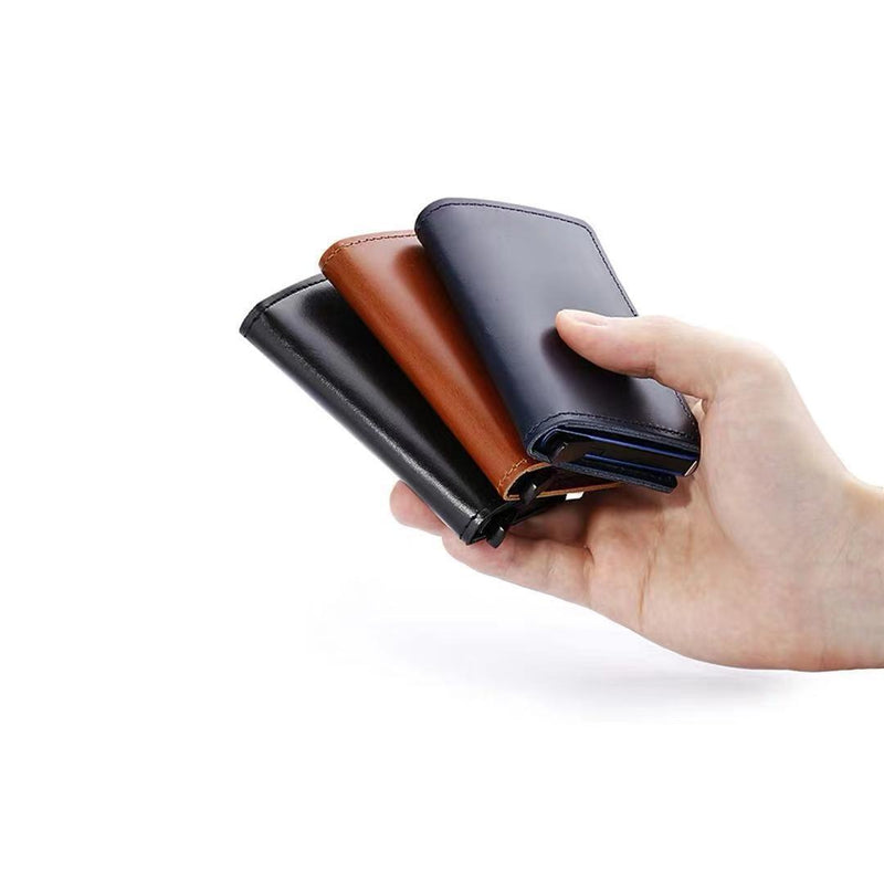 rfid blocking card wallet, view 4 - MRSLM