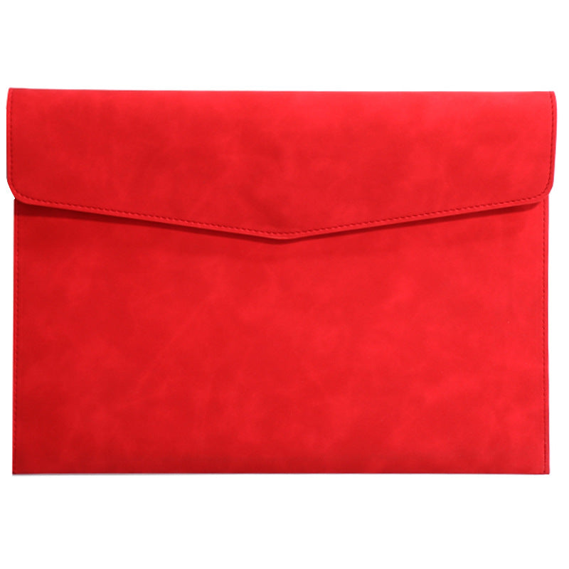 A4 PU Leather Document Organizer