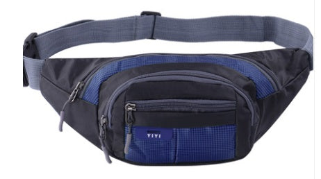 Waterproof Canvas Multi-pocket Phone Chest Bag