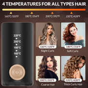 auto rotating ceramic hair curler, view 6 - MRSLM
