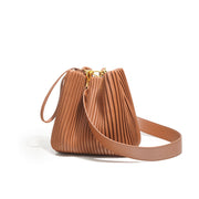 ruched bucket bag, view 13 - MRSLM