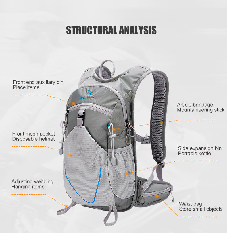 mountaineering backpack, view 6 - MRSLM