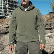 Men's thermal fleece tactical jacket, view 5 - MRSLM