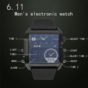 dual display sport watch, view 4 - MRSLM