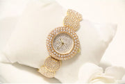 women's square crystal dial watch, view 2 - MRSLM