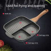 stone coated non-stick omelette pan, view 6 - MRSLM