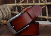 men's long leather belt in large sizes - MRSLM