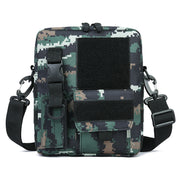 Vertical nylon crossbody bag, view 3 - MRSLM