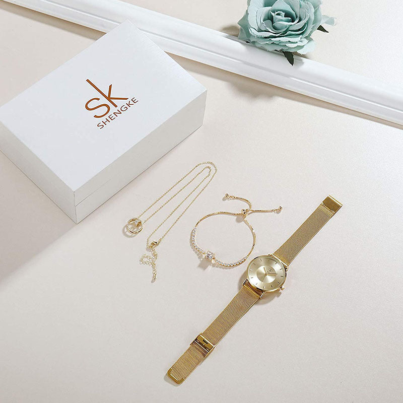 simple women's quartz watch, view 2 - MRSLM