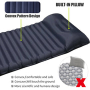 ultralight inflatable camping mattress, view 8 - MRSLM