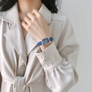 retro square women's watch, view 8 - MRSLM