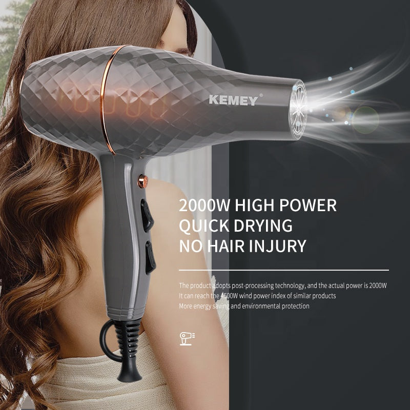 professional 2000w hair dryer, view 2 - MRSLM