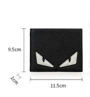 men's short cross-stitch wallet, view 2 - MRSLM