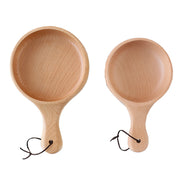 japanese style wooden bowl, view 5 - MRSLM