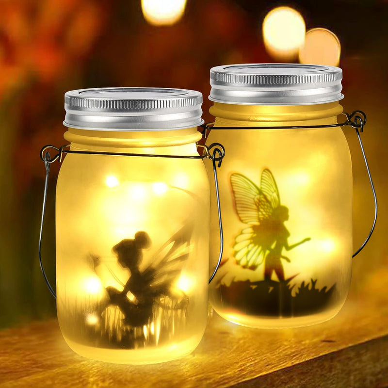solar fairy light lantern, view 2 - MRSLM