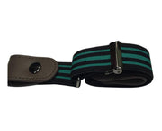 slim leather belt for men and women, view 4 - MRSLM