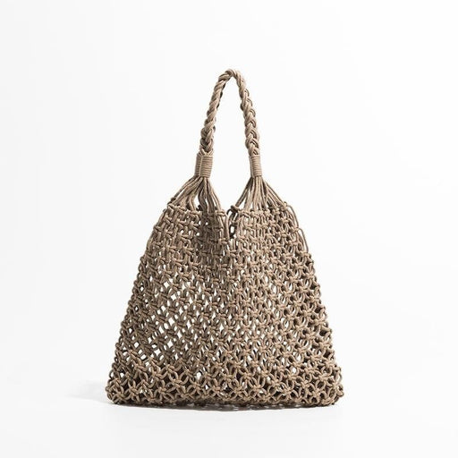 Cotton beach tote bag, view 2 - MRSLM