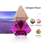 hanging essential oil car perfume bottle, view 2 - MRSLM
