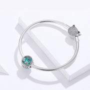 925 silver underwater world beaded bracelet, view 2 - MRSLM