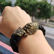 braided paracord couple bracelet - MRSLM