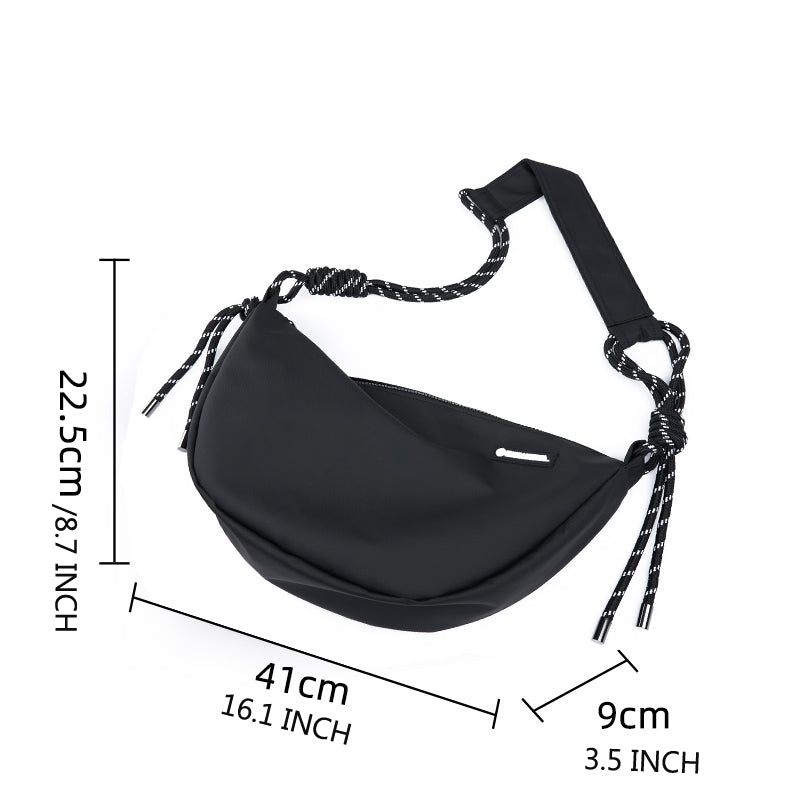 multi functional diagonal bag, view 8 - MRSLM