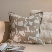 nordic geometric jacquard cushion cover - MRSLM