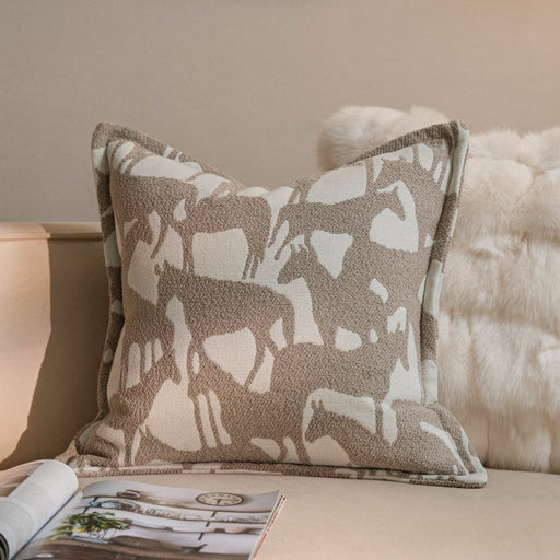 nordic geometric jacquard cushion cover - MRSLM
