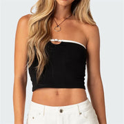 strapless bandeau tube top - MRSLM