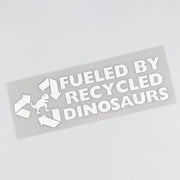 Recycled dinosaurs vinyl car decal, view 10 - MRSLM