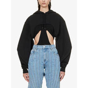 hooded open sleeve sweatshirt, view 5 - MRSLM