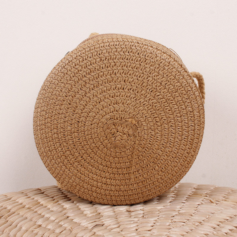 woven straw crossbody bag, view 8 - MRSLM