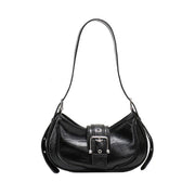 half moon shoulder hobo bag, view 12 - MRSLM