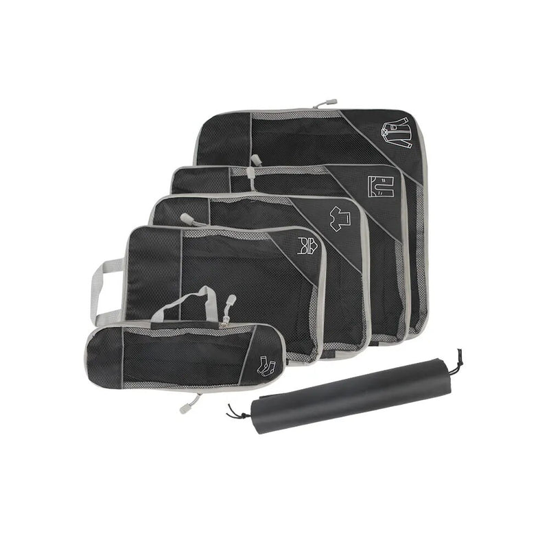 travel packing cubes set, view 2 - MRSLM