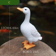 duck figurine sculpture, view 3 - MRSLM