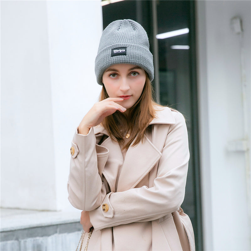 Reflective knit beanie - MRSLM