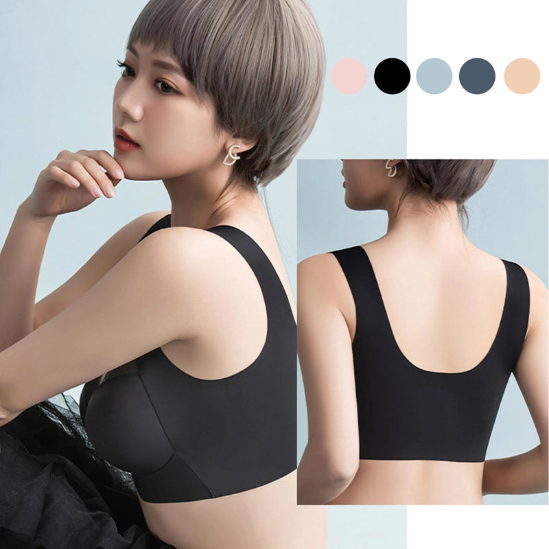 Seamless plus size sports bra, view 10 - MRSLM