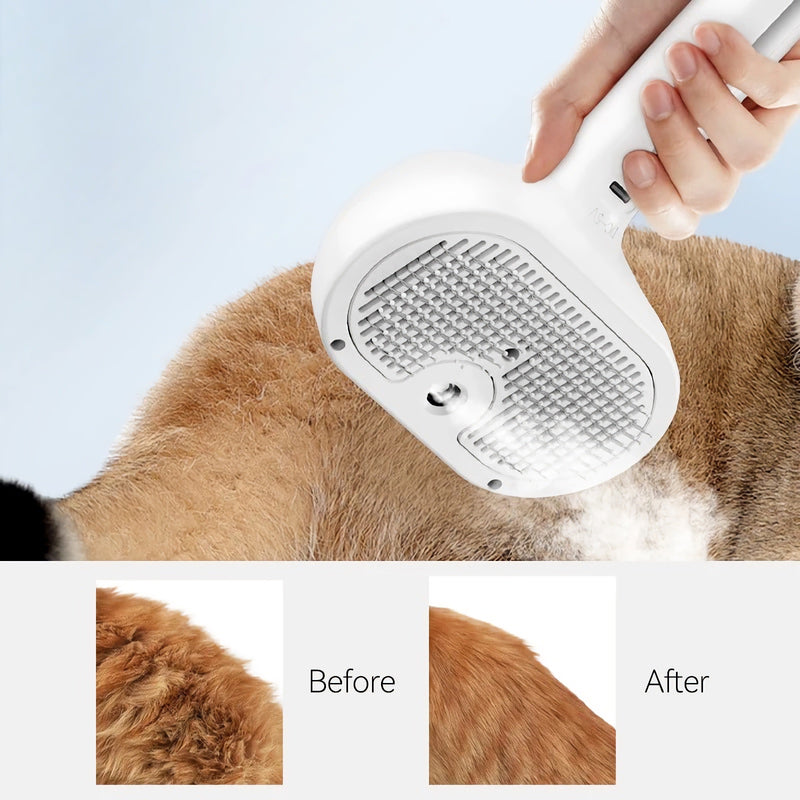 automatic pet hair straightening comb, view 5 - MRSLM