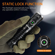 21700 LED flashlight, view 2 - MRSLM