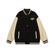 american retro baseball embroidered jacket, view 7 - MRSLM