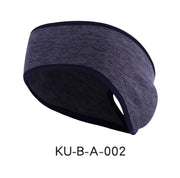 Ponytail ear warmer headband for running, view 5 - MRSLM
