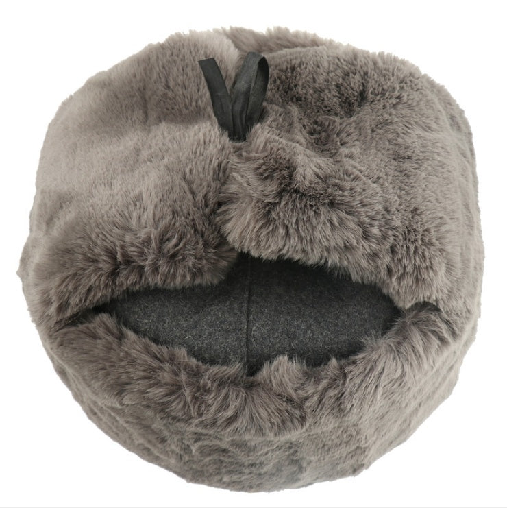 Soft plush winter earmuffs, view 5 - MRSLM