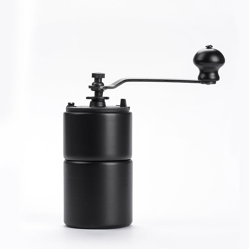 Portable wooden manual coffee grinder, view 5 - MRSLM