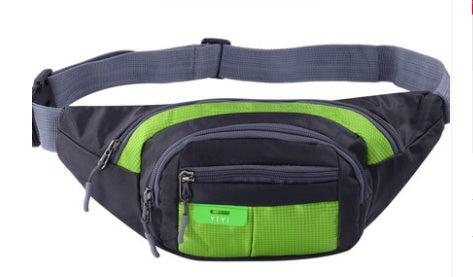 Waterproof Canvas Multi-pocket Phone Chest Bag