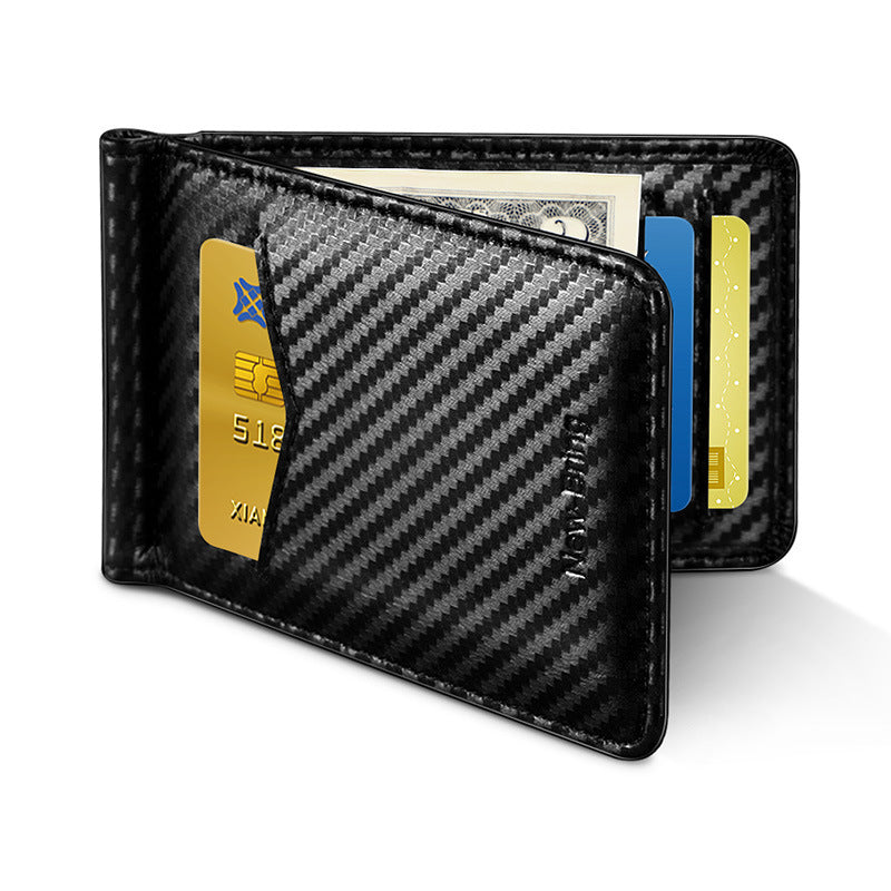 Leather driver's license holder, view 4 - MRSLM