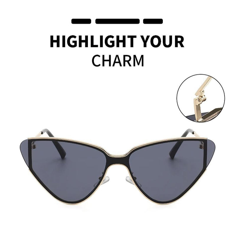 steampunk cat eye sunglasses, view 6 - MRSLM