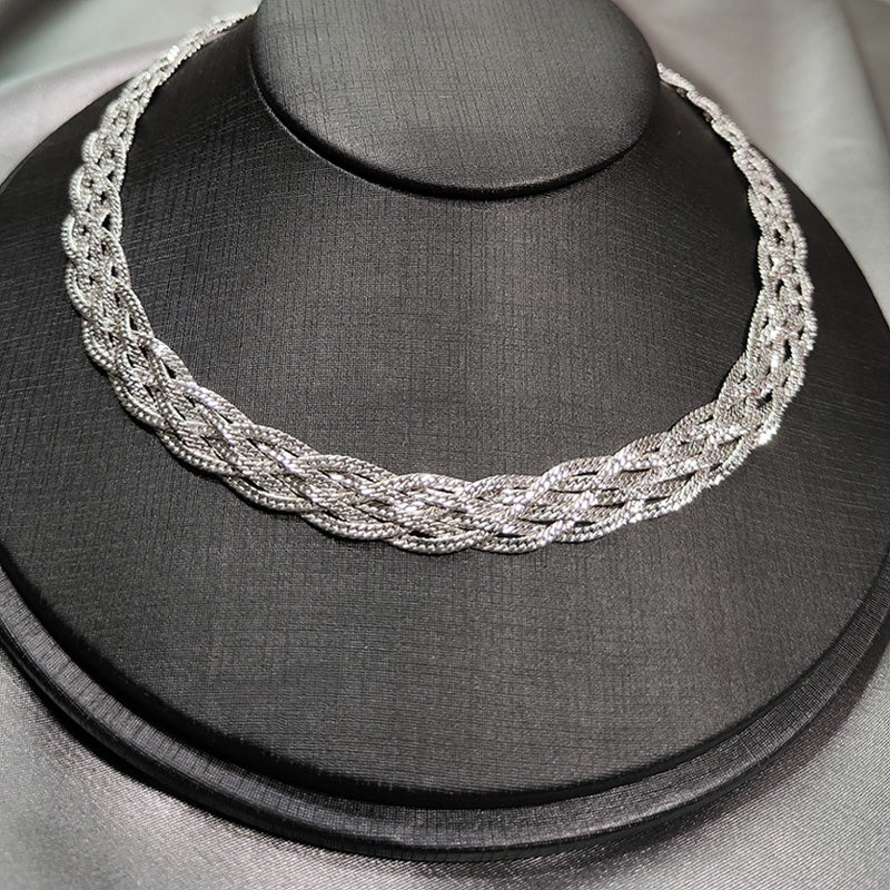 collarbone sweater chain, view 5 - MRSLM