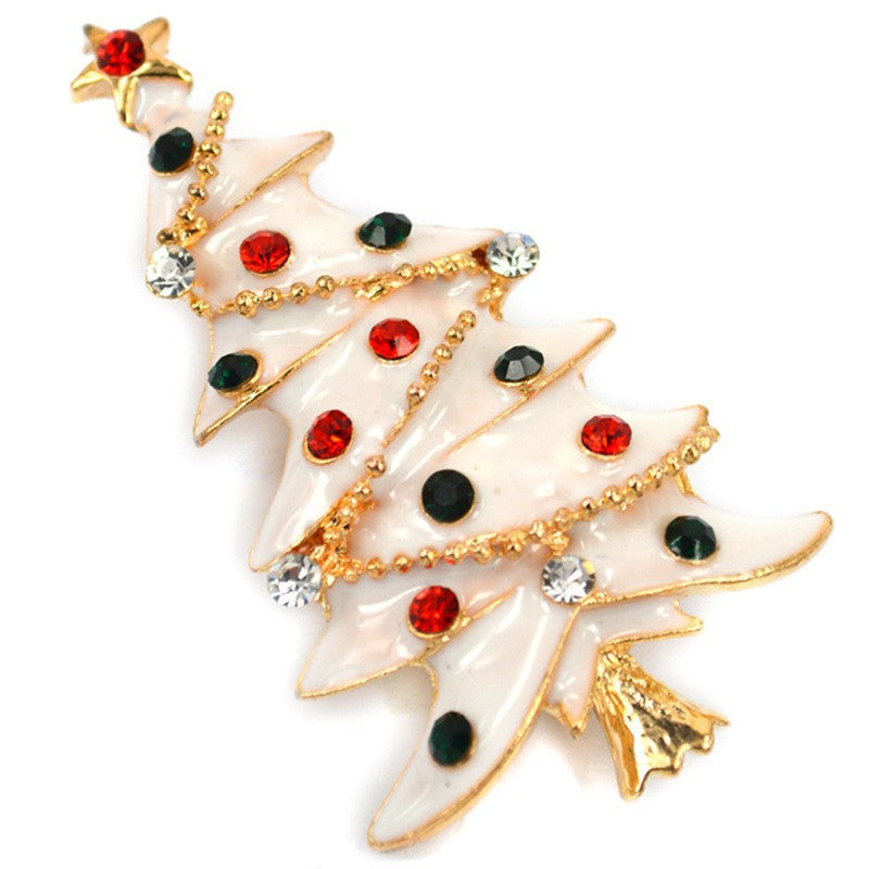 Christmas tree brooch pin, view 3 - MRSLM